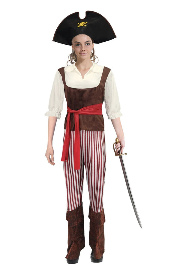 ADULT PIRATE LASS COSTUME